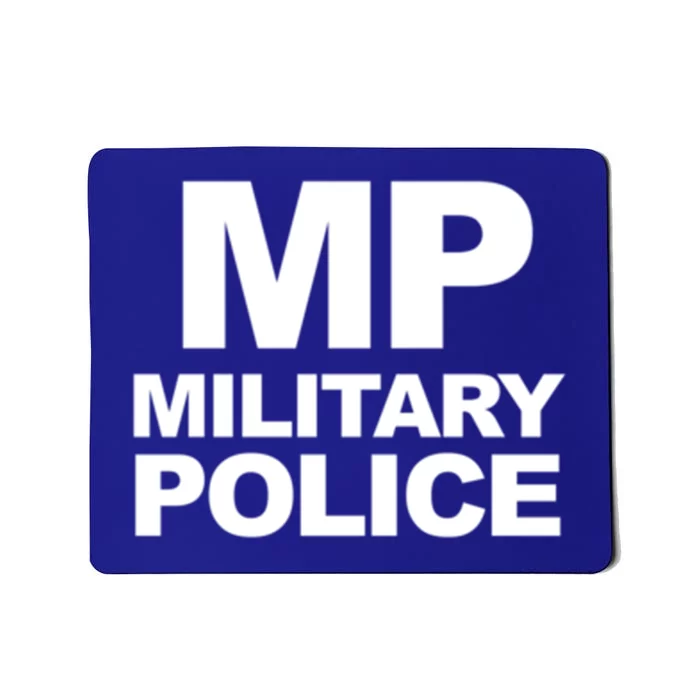 Mp Military Police Law Enforcet Military Police Gift Mousepad