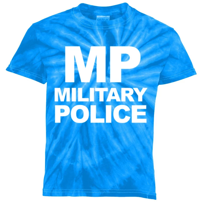 Mp Military Police Law Enforcet Military Police Gift Kids Tie-Dye T-Shirt