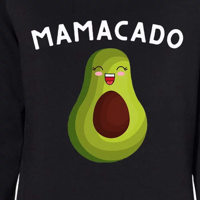 Mamacado Mom Pregnancy Announcement Avocado & Guacamole Womens California Wash Sweatshirt