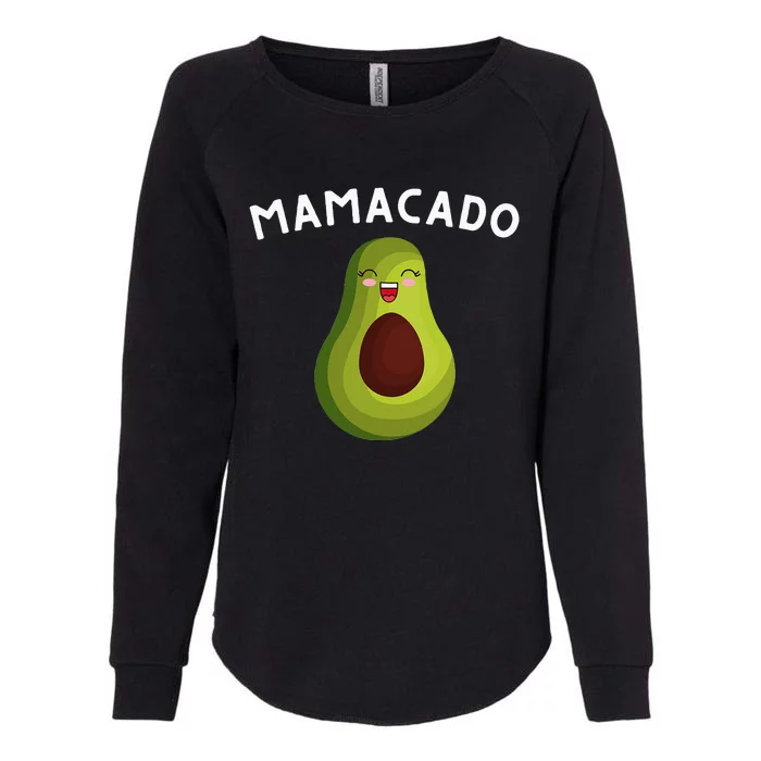 Mamacado Mom Pregnancy Announcement Avocado & Guacamole Womens California Wash Sweatshirt