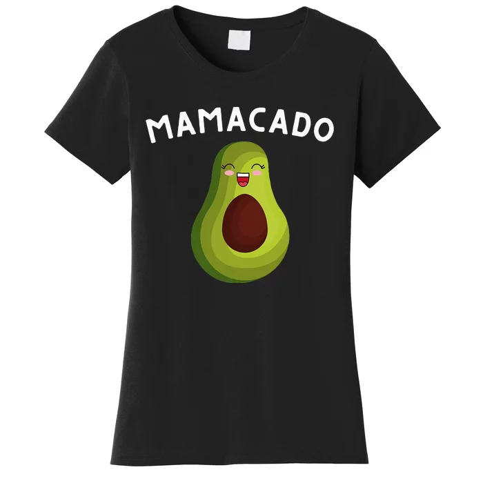 Mamacado Mom Pregnancy Announcement Avocado & Guacamole Women's T-Shirt