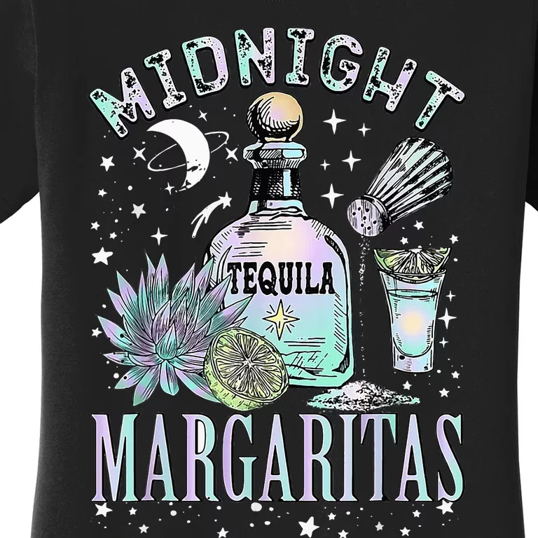 Midnight Margaritas Practical Magic Halloween Cocktails Women's T-Shirt