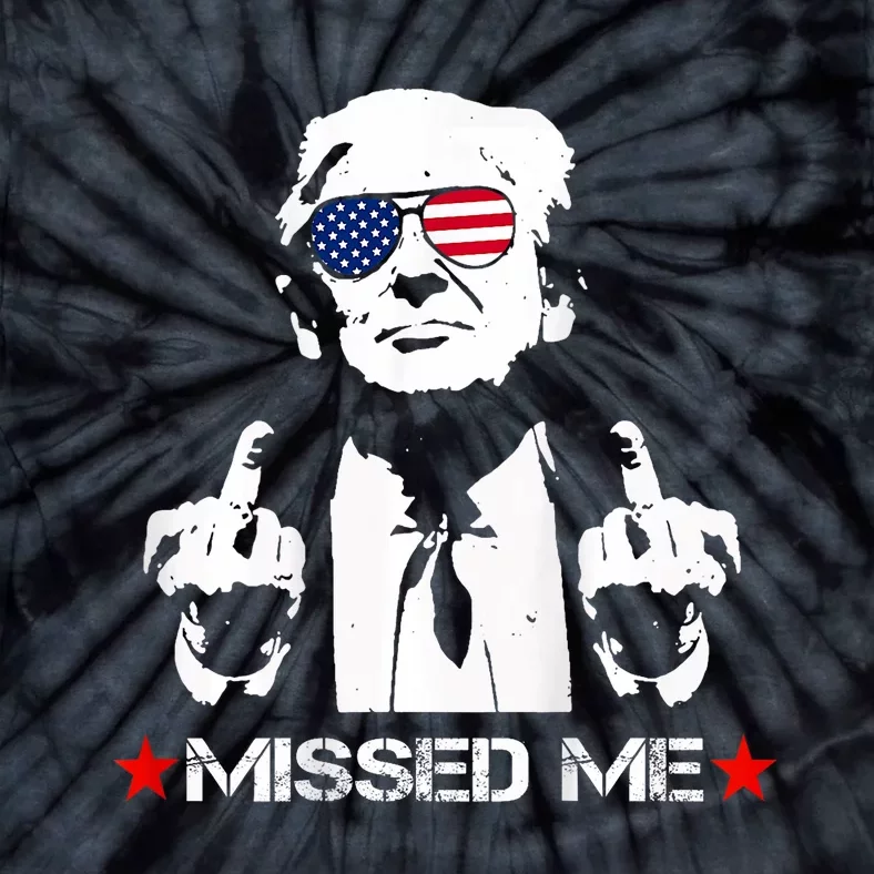 Missed Me Pro Trump 2024 Tie-Dye T-Shirt