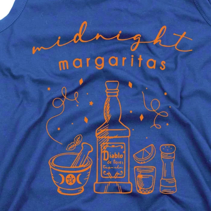 Midnight Margaritas Queen Halloween Midnight Party Potions Gift Tank Top