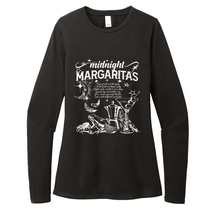 Midnight Margaritas Recipe Halloween Practical Magic Womens CVC Long Sleeve Shirt