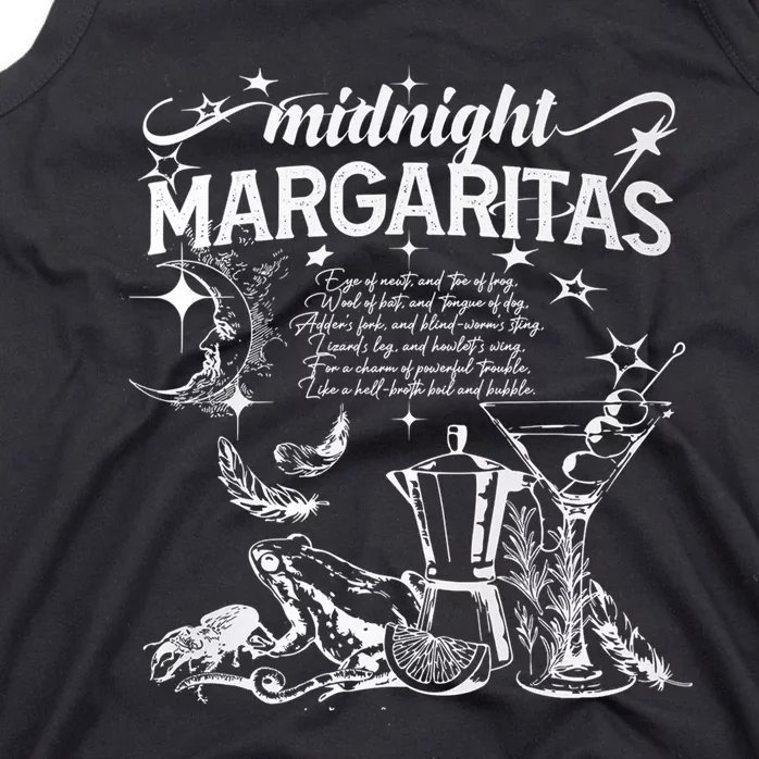 Midnight Margaritas Recipe Halloween Practical Magic Tank Top