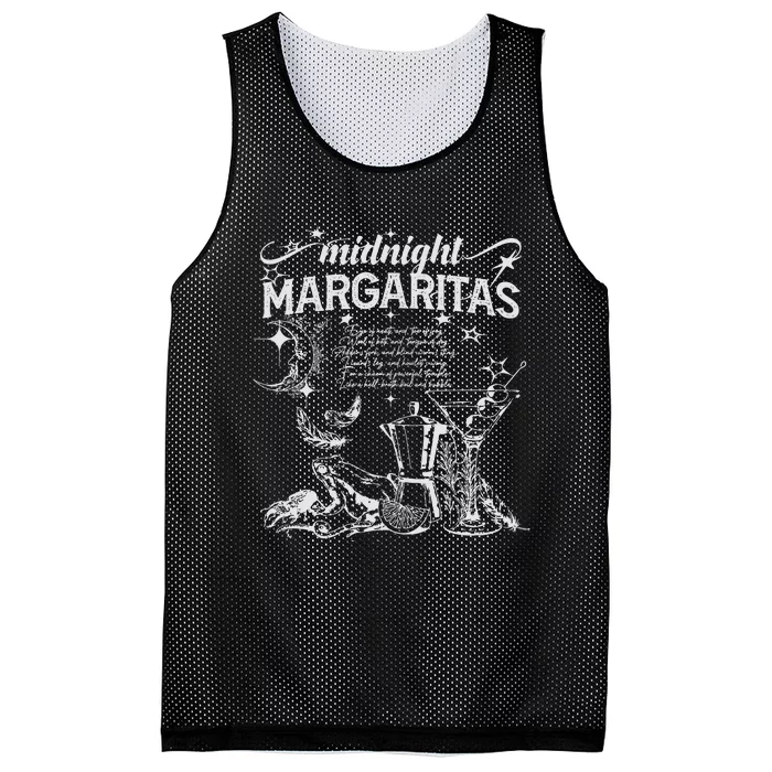 Midnight Margaritas Recipe Halloween Practical Magic Mesh Reversible Basketball Jersey Tank