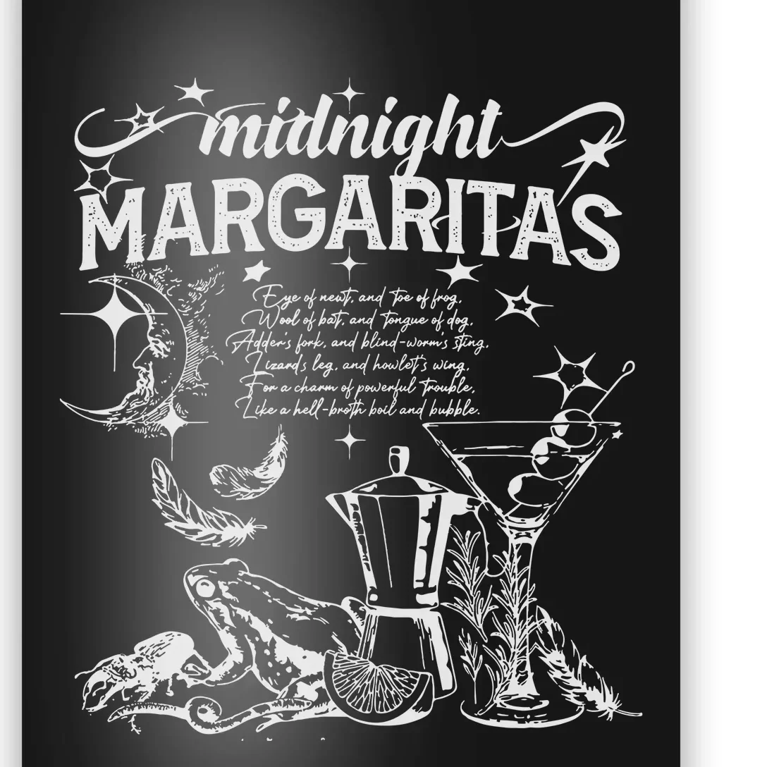 Midnight Margaritas Recipe Halloween Practical Magic Poster