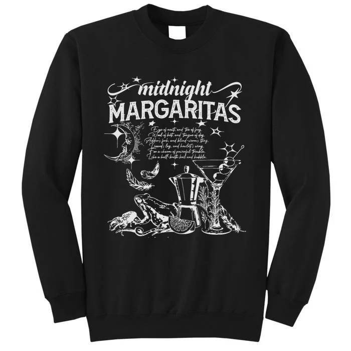 Midnight Margaritas Recipe Halloween Practical Magic Tall Sweatshirt