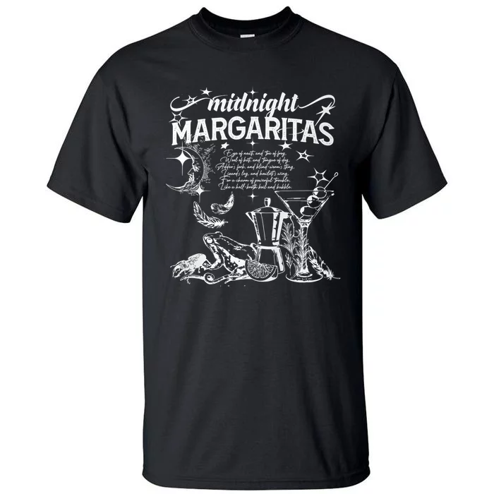 Midnight Margaritas Recipe Halloween Tall T-Shirt