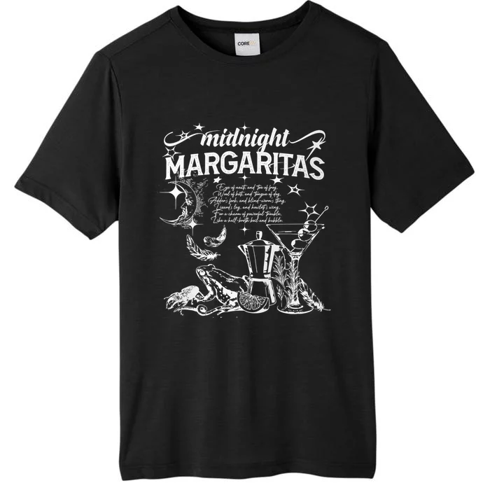 Midnight Margaritas Recipe Halloween ChromaSoft Performance T-Shirt