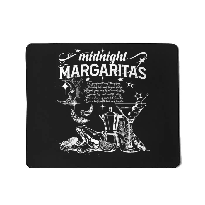 Midnight Margaritas Recipe Halloween Mousepad