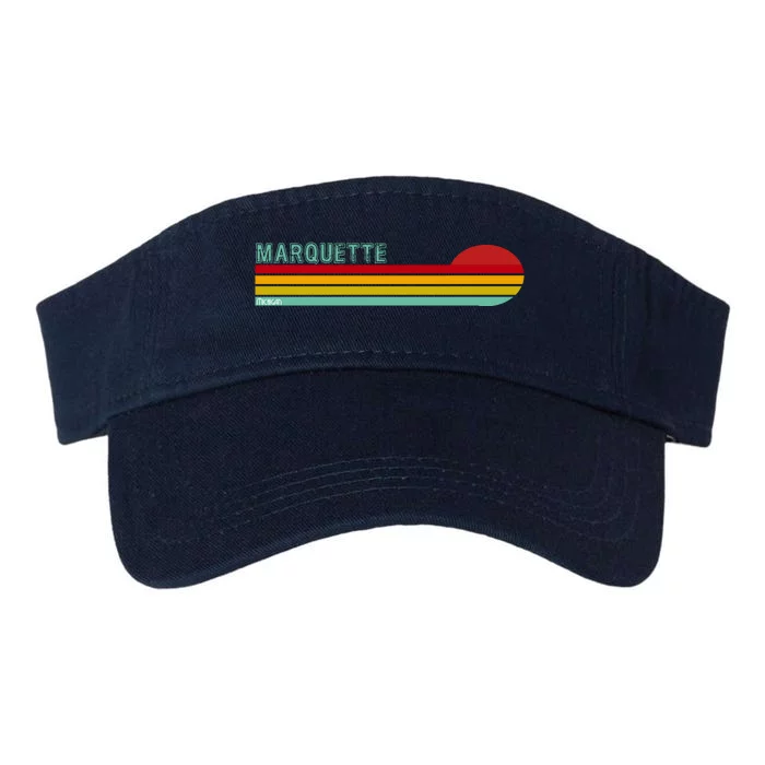 Marquette Michigan Retro Valucap Bio-Washed Visor