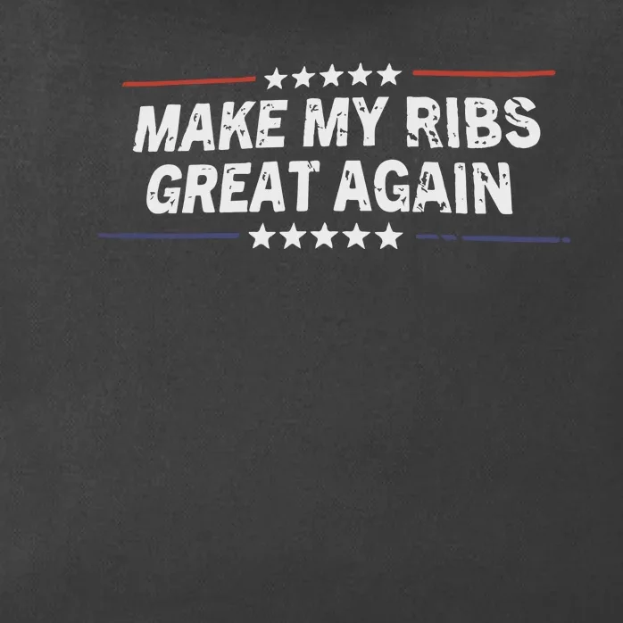 Make My Ribs Great Again Zip Tote Bag