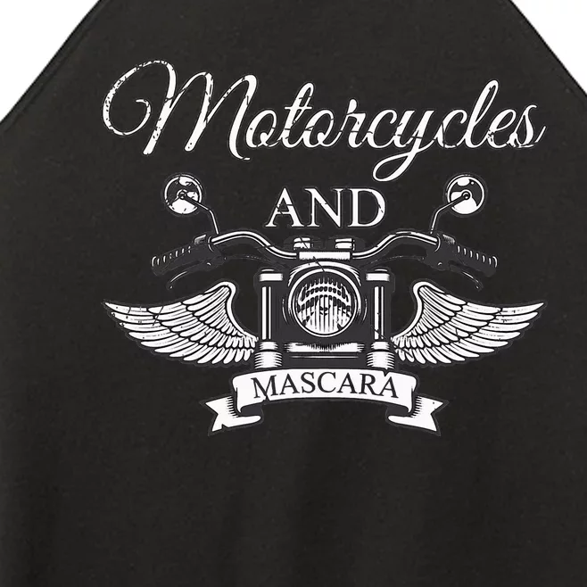 Makeup Motorcycle Riding Women Gift Mascara Biker Women’s Perfect Tri Rocker Tank