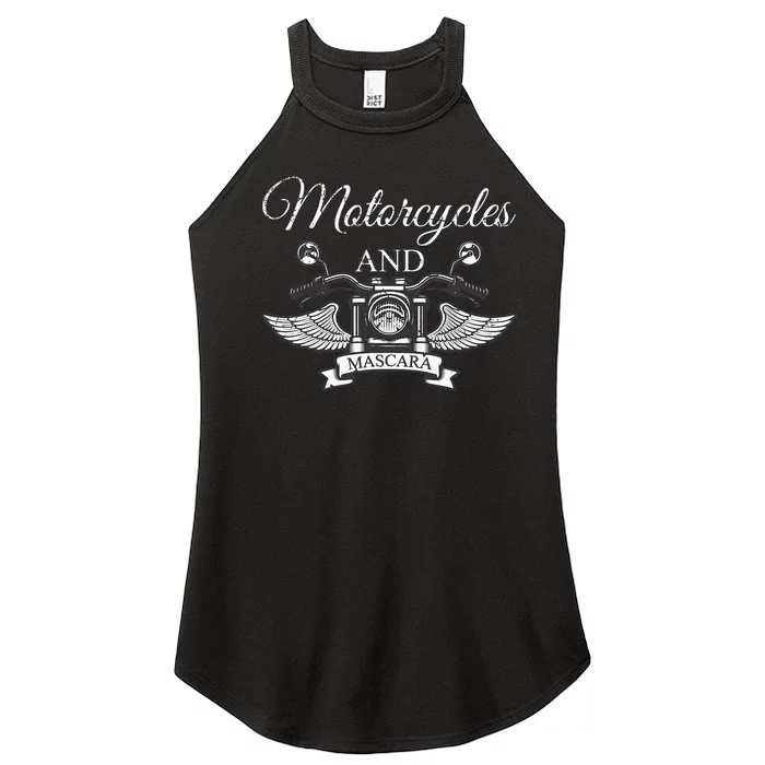 Makeup Motorcycle Riding Women Gift Mascara Biker Women’s Perfect Tri Rocker Tank