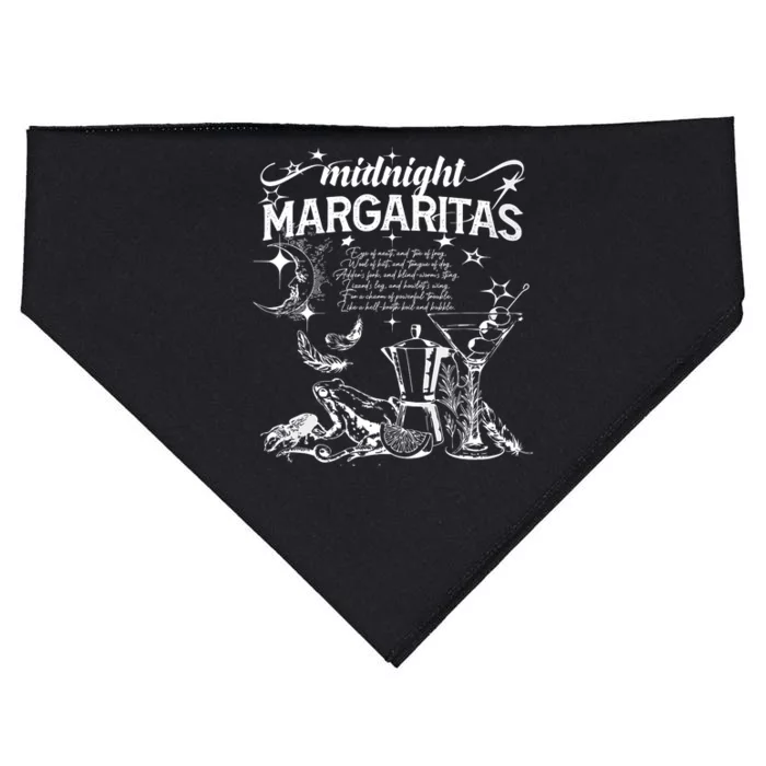 Midnight Margaritas Recipe Halloween USA-Made Doggie Bandana