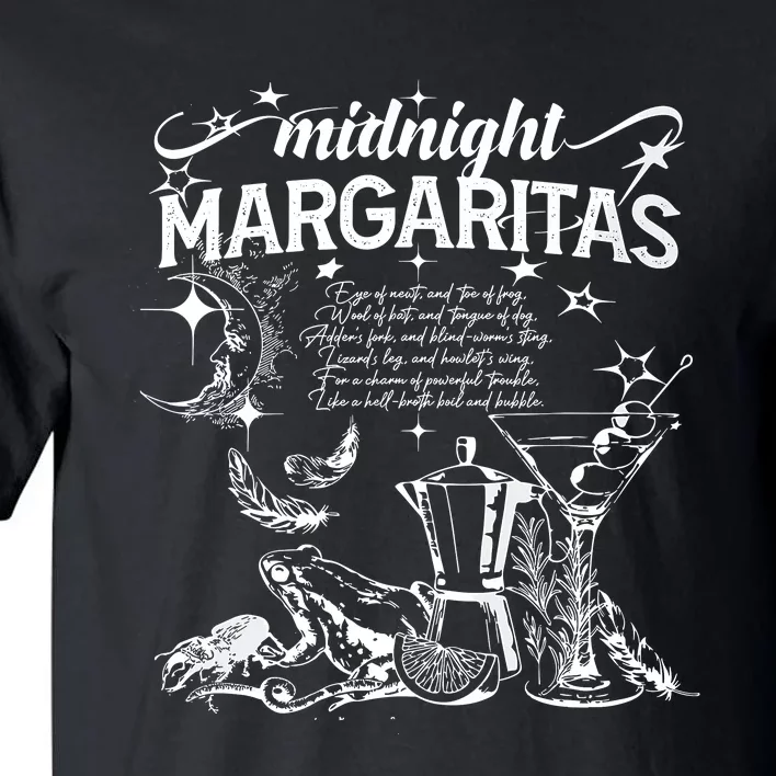 Midnight Margaritas Recipe Halloween Tall T-Shirt