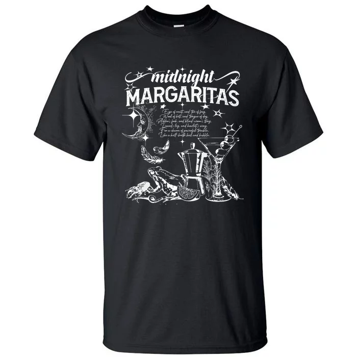 Midnight Margaritas Recipe Halloween Tall T-Shirt