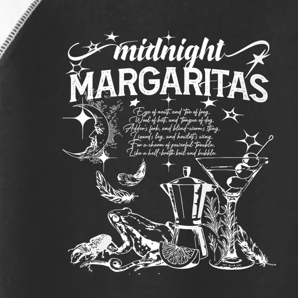 Midnight Margaritas Recipe Halloween Toddler Fine Jersey T-Shirt