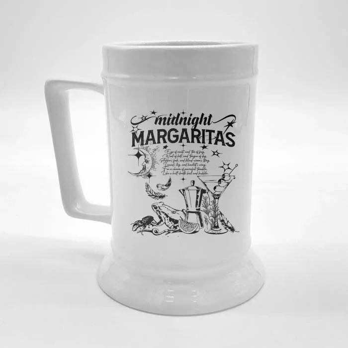 Midnight Margaritas Recipe Halloween Front & Back Beer Stein