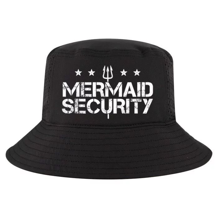 Merman Mermaid Security Funny Swimming Gift Cool Comfort Performance Bucket Hat