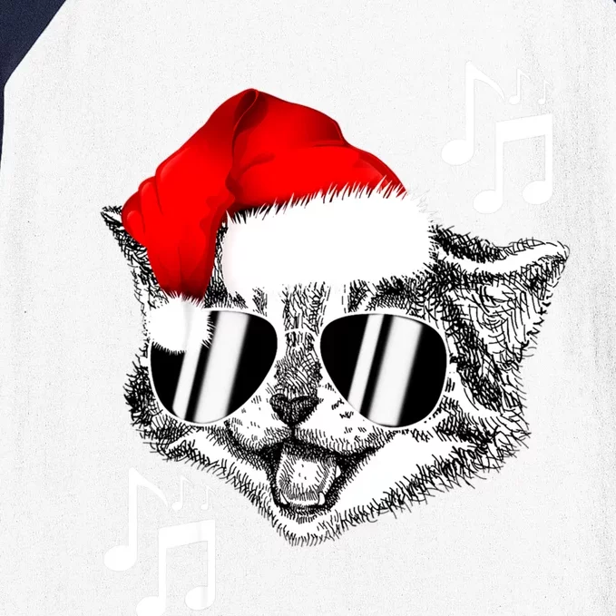 Merry Mixmas Santa Claus Dj Music Lover Ugly Christmas Party Cool Gift Baseball Sleeve Shirt