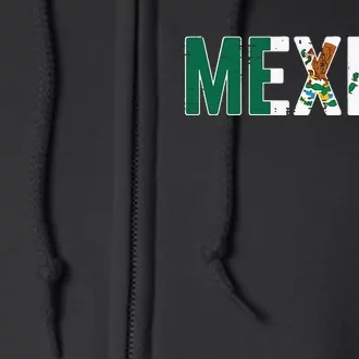 Mexico Mexican Soccer Fan Full Zip Hoodie