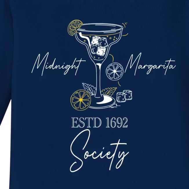 Midnight Margaritas Society Practical Magic Outfits Great Gift Baby Long Sleeve Bodysuit