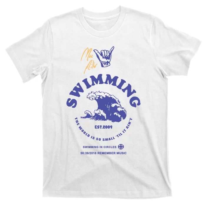 Mac Miller Swimming Mac Miller Merch For Fans Vintage T-Shirt