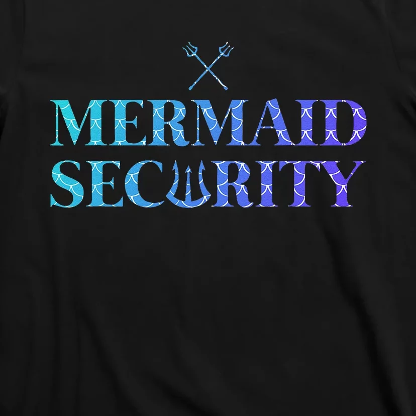 Merman Mermaid Security T-Shirt