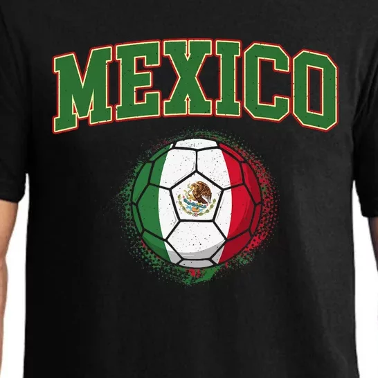 Mexico Mexican Soccer Tournament Game Pajama Set