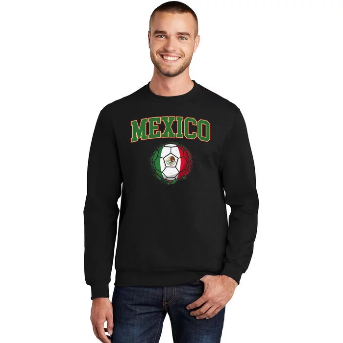 Mexico Mexican Soccer Tournament Game Tall Sweatshirt