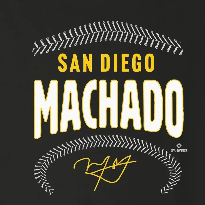 Manny Machado San Diego Name & Number Toddler Long Sleeve Shirt