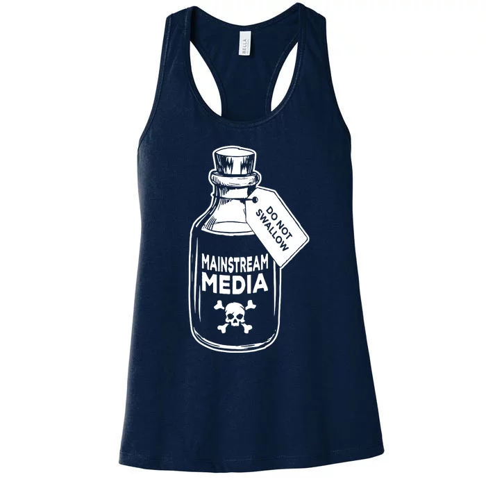 Mainstream Media Sucks Women's Racerback Tank