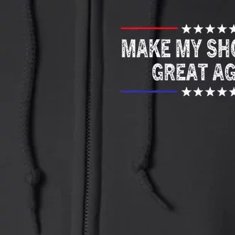 Make My Shoulder Great Again Funny Surgery Injury Recovery Full Zip Hoodie