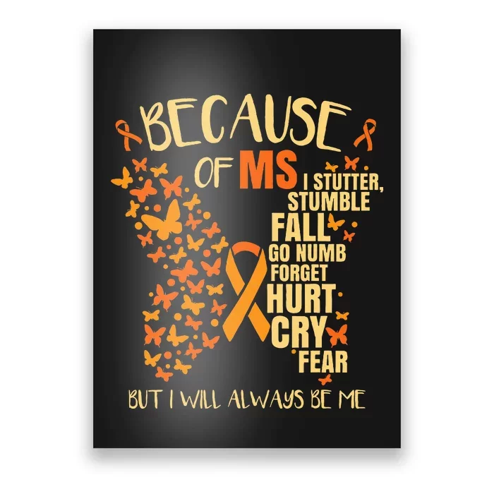 MS Multiple Sclerosis Poster