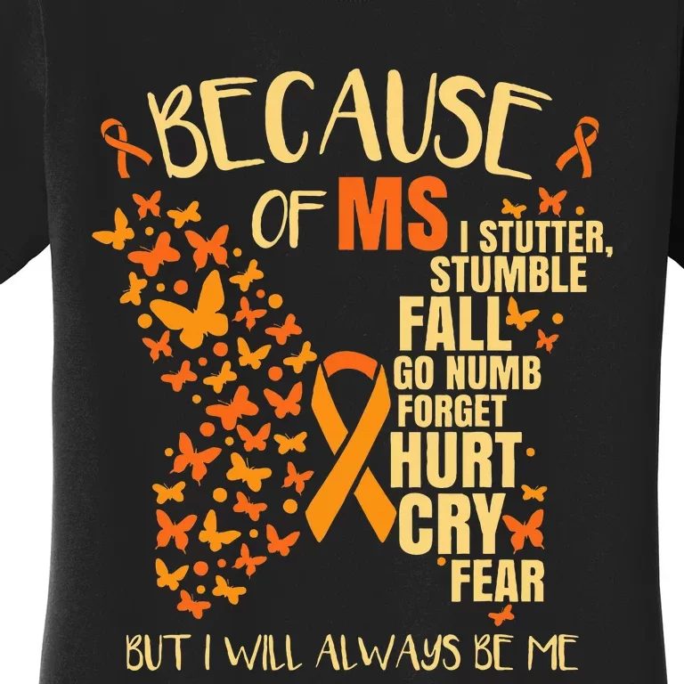 MS Multiple Sclerosis Women's T-Shirt