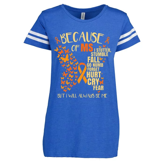 MS Multiple Sclerosis Enza Ladies Jersey Football T-Shirt