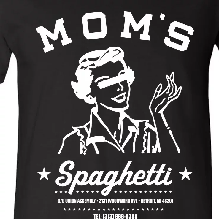 Momsspaghetti MomS Spaghetti Detroit Mi V-Neck T-Shirt