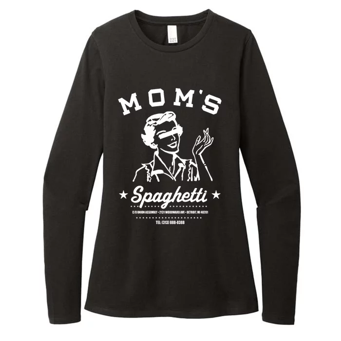 Momsspaghetti MomS Spaghetti Detroit Mi Womens CVC Long Sleeve Shirt