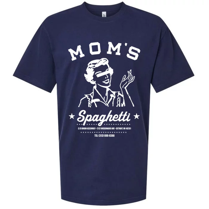 Momsspaghetti MomS Spaghetti Detroit Mi Sueded Cloud Jersey T-Shirt