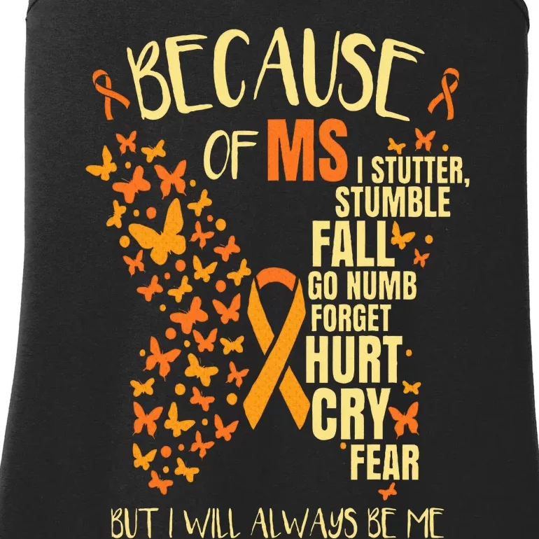 MS Multiple Sclerosis Ladies Essential Tank