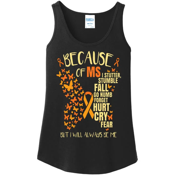 MS Multiple Sclerosis Ladies Essential Tank