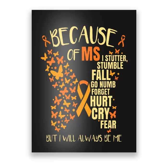 MS Multiple Sclerosis Poster