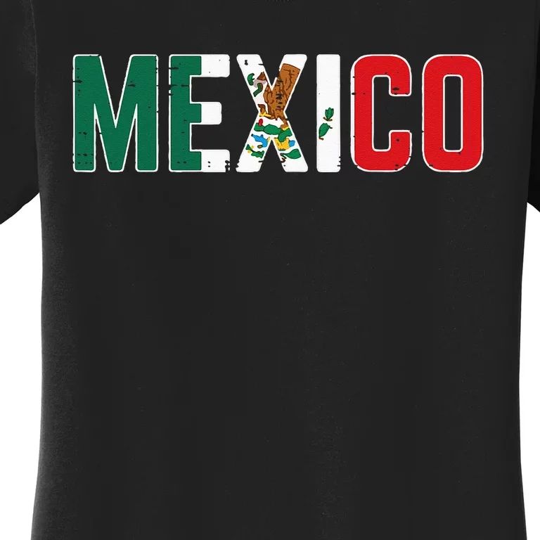 Mexico Mexican Soccer Fan Women's T-Shirt