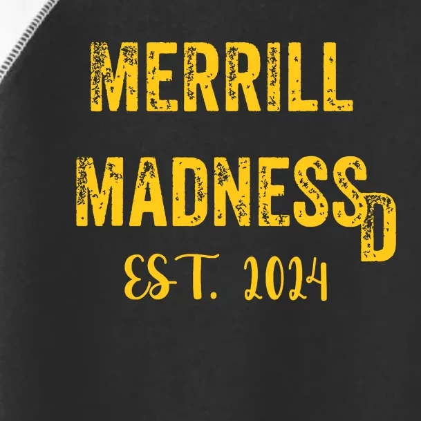 Merrill Madness Sd Baseball Season Funny Toddler Fine Jersey T-Shirt