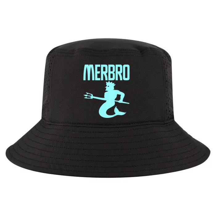 Majestic Merbro Swimming Merman Design Cool Comfort Performance Bucket Hat