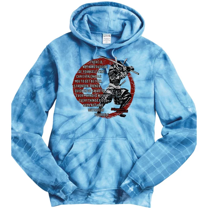 Miyamoto Musashi Samurai Ronin Tie Dye Hoodie