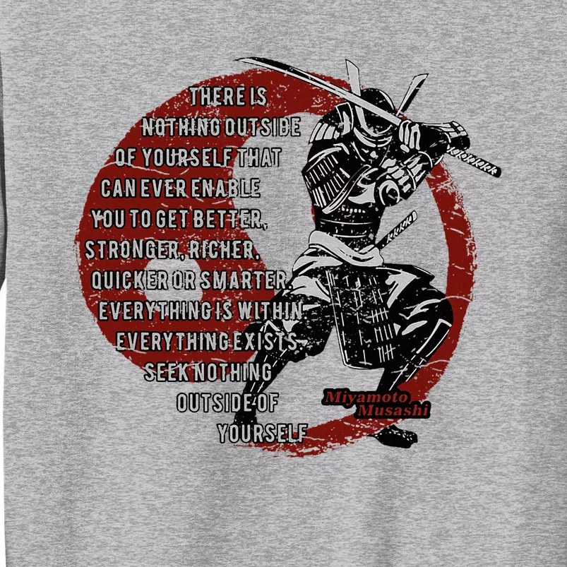 Miyamoto Musashi Samurai Ronin Tall Sweatshirt